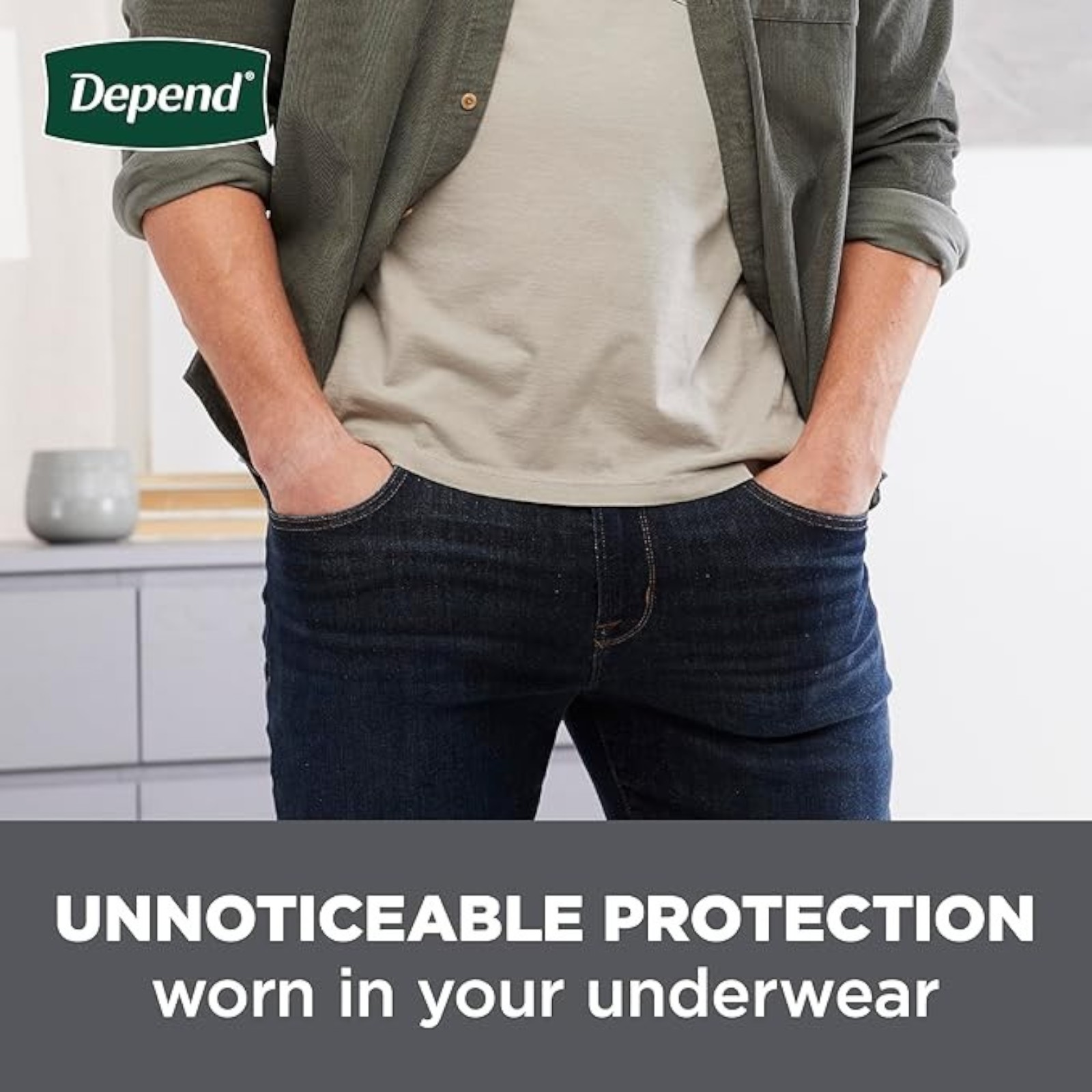 Depend Shields Incontinence Pads for Men, Light Absorbency, 180 Count, Packaging May Vary