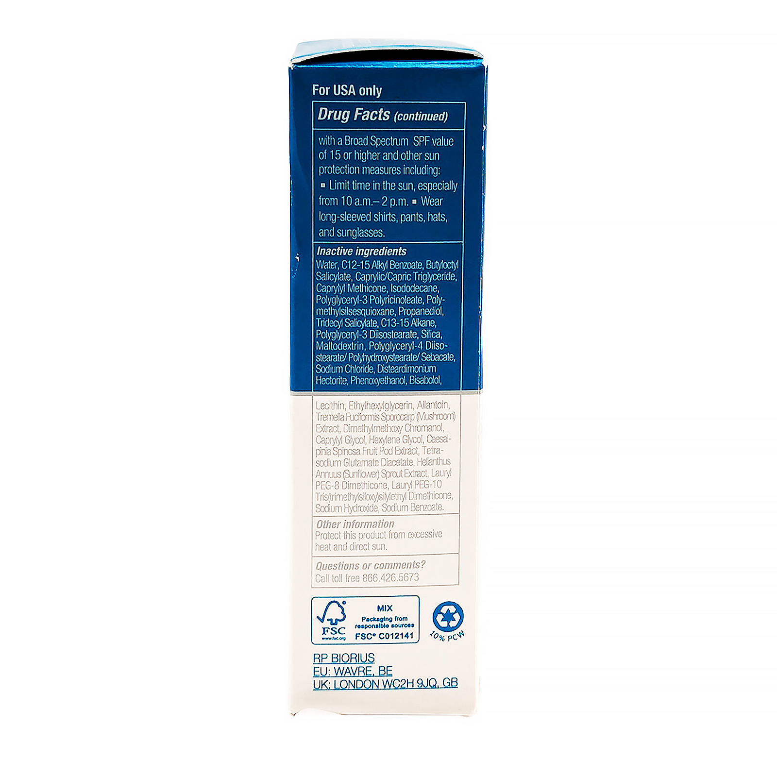 Colorescience Total Protection No Show Mineral Sunscreen SPF 50 1.7oz