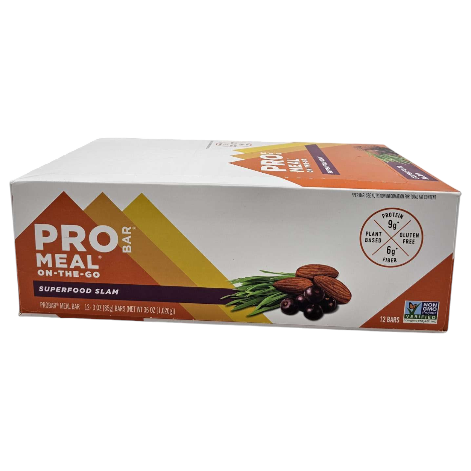 PROBAR Meal On the Go Bars - Superfood Slam - 12 Bars