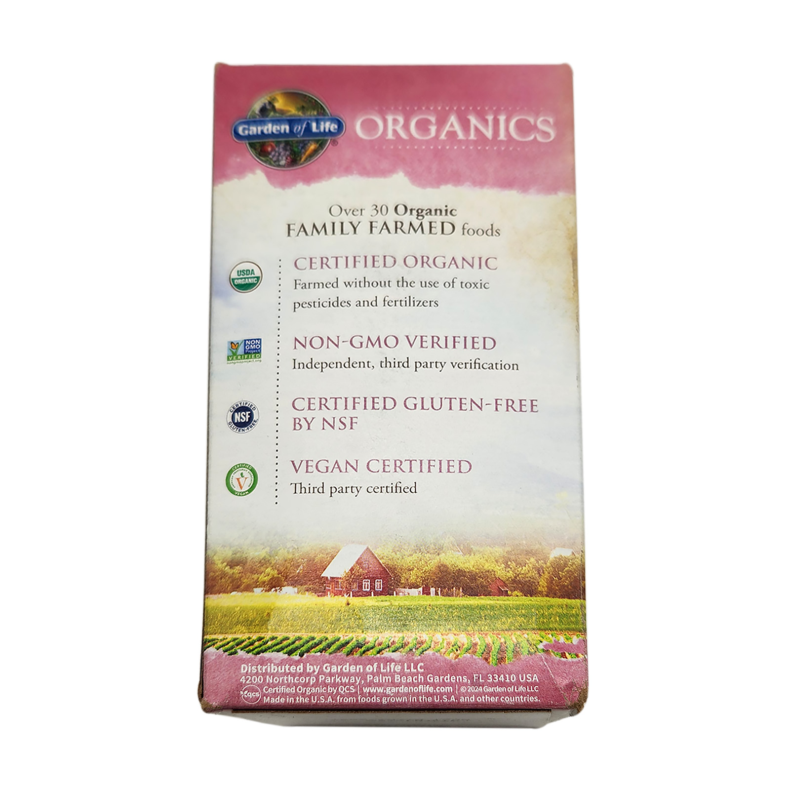 Garden of Life Organics Women's Multi 120 Tablets