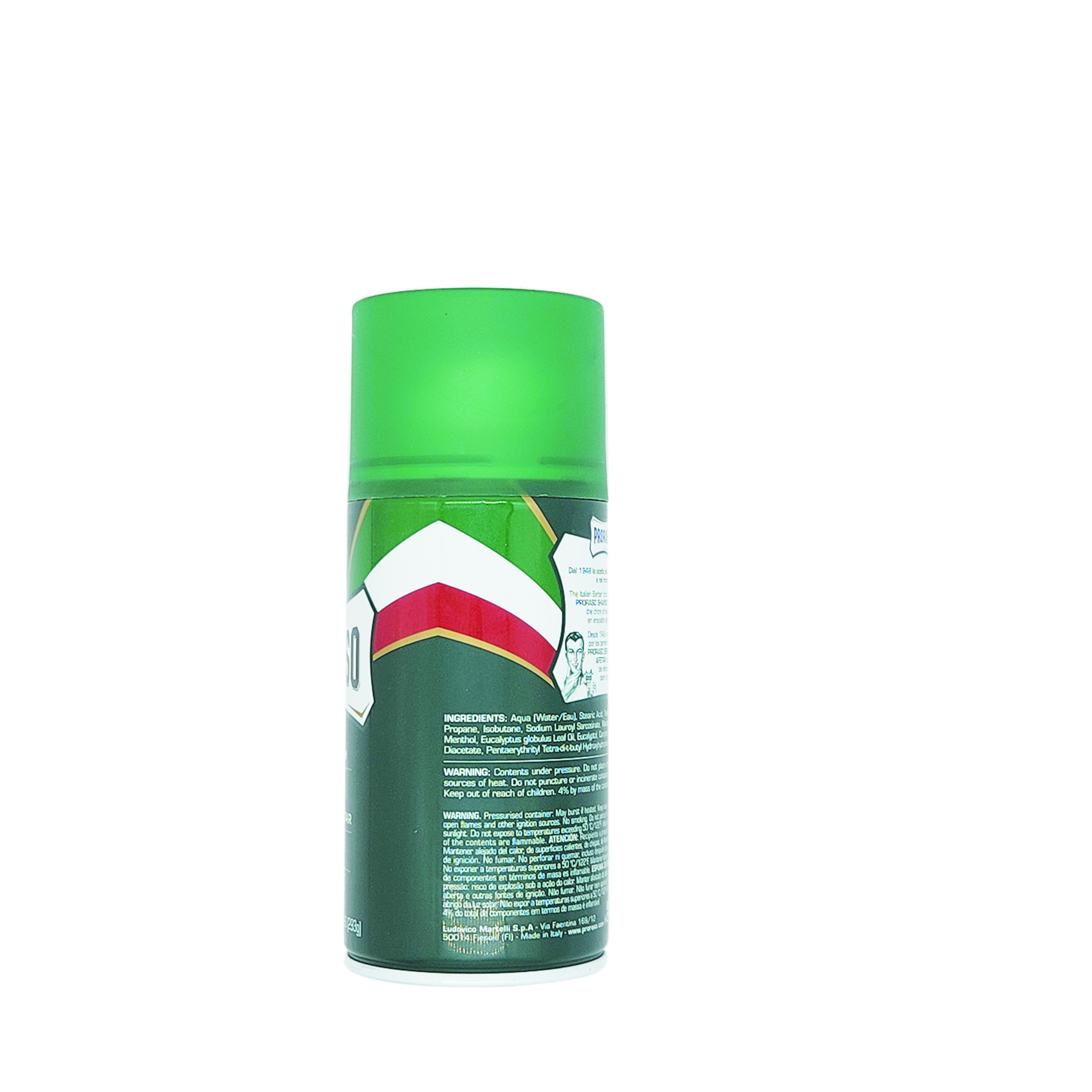 Proraso Shaving Foam with Eucalyptus Oil and Menthol Refreshing and Toning Formula 300ml/10.6oz