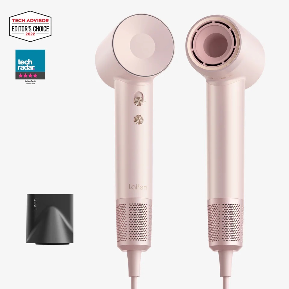 Laifen Swift - High Speed Ionic Hair Dryer with Magnetic Nozzle