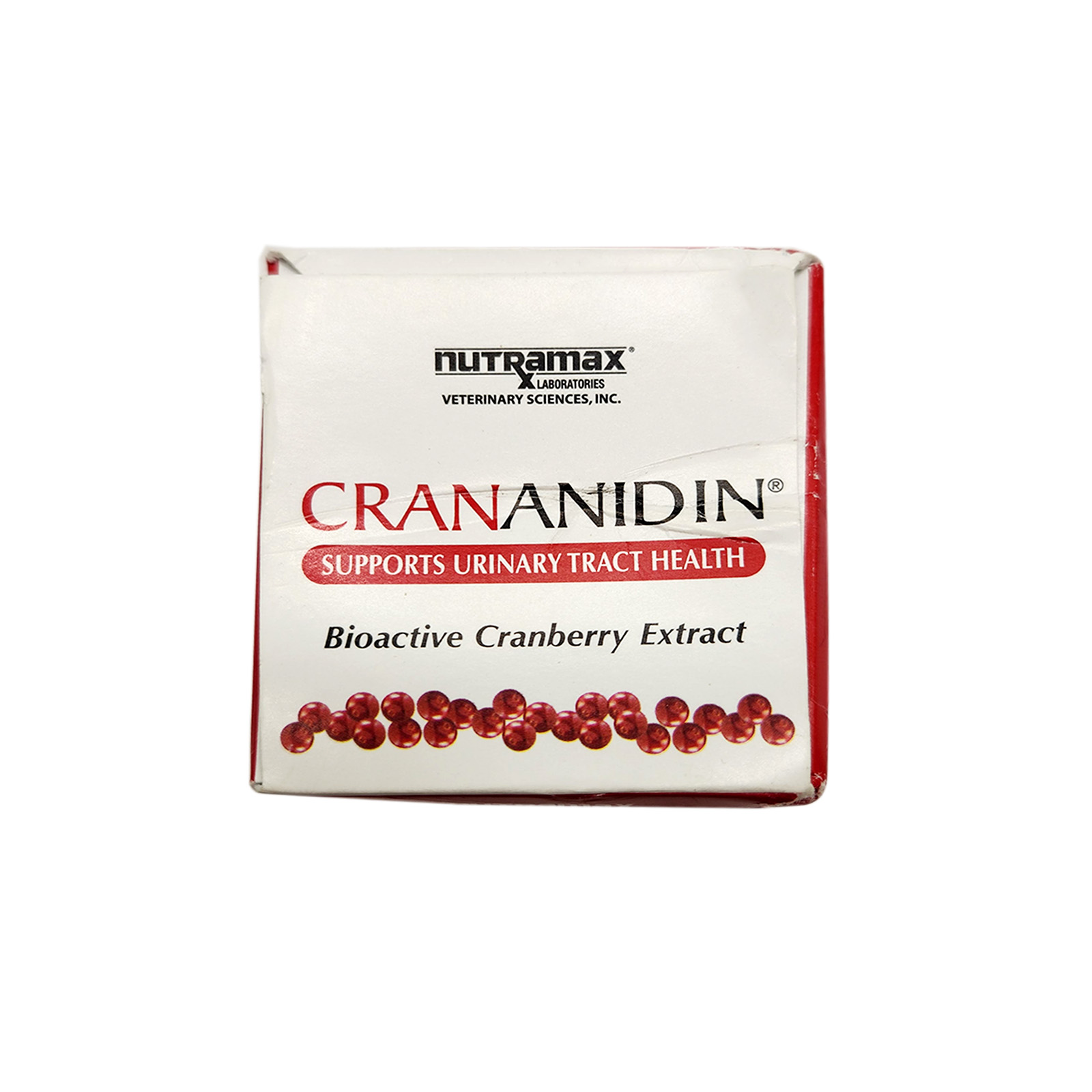 Nutramax Crananidin Cranberry Extract Urinary Tract Health Supplement for Dogs - 75 Chewable Tablets