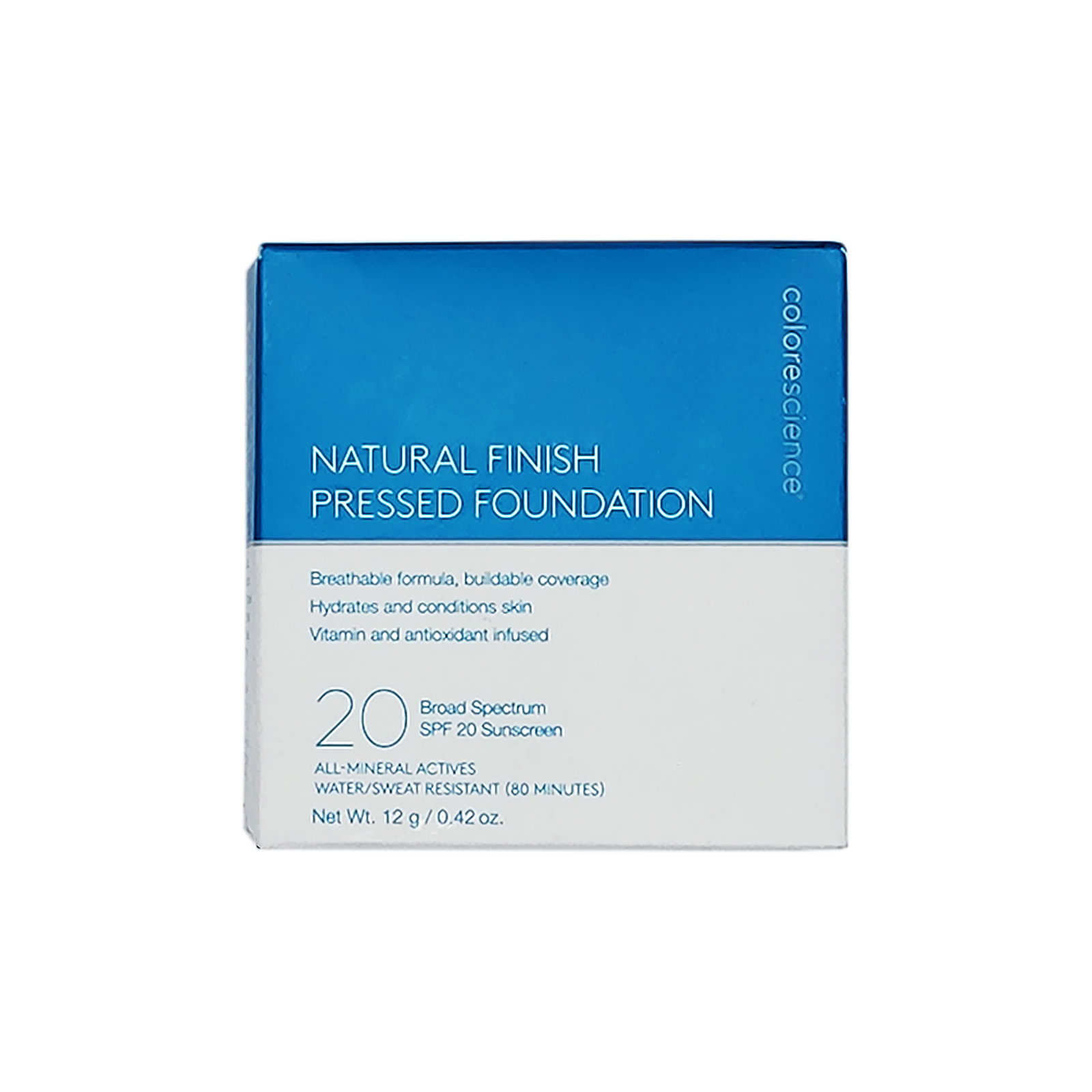 Colorescience Finish Pressed Foundation SPF 20 Light Beige 0.42 oz