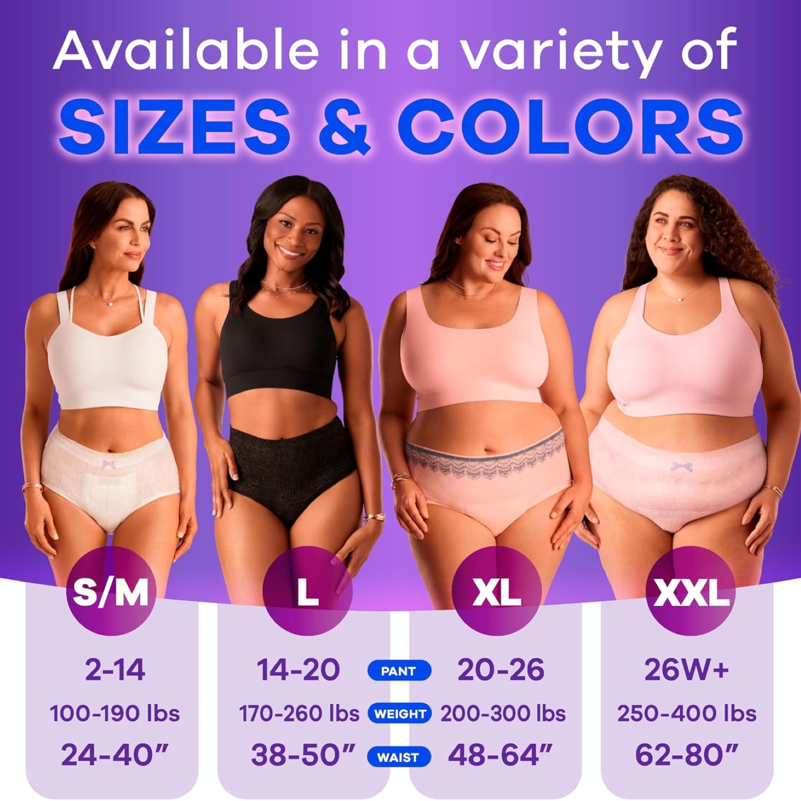 Always Discreet Adult Incontinence Underwear for Women Maximum Absorbency, XL, 15 Ct