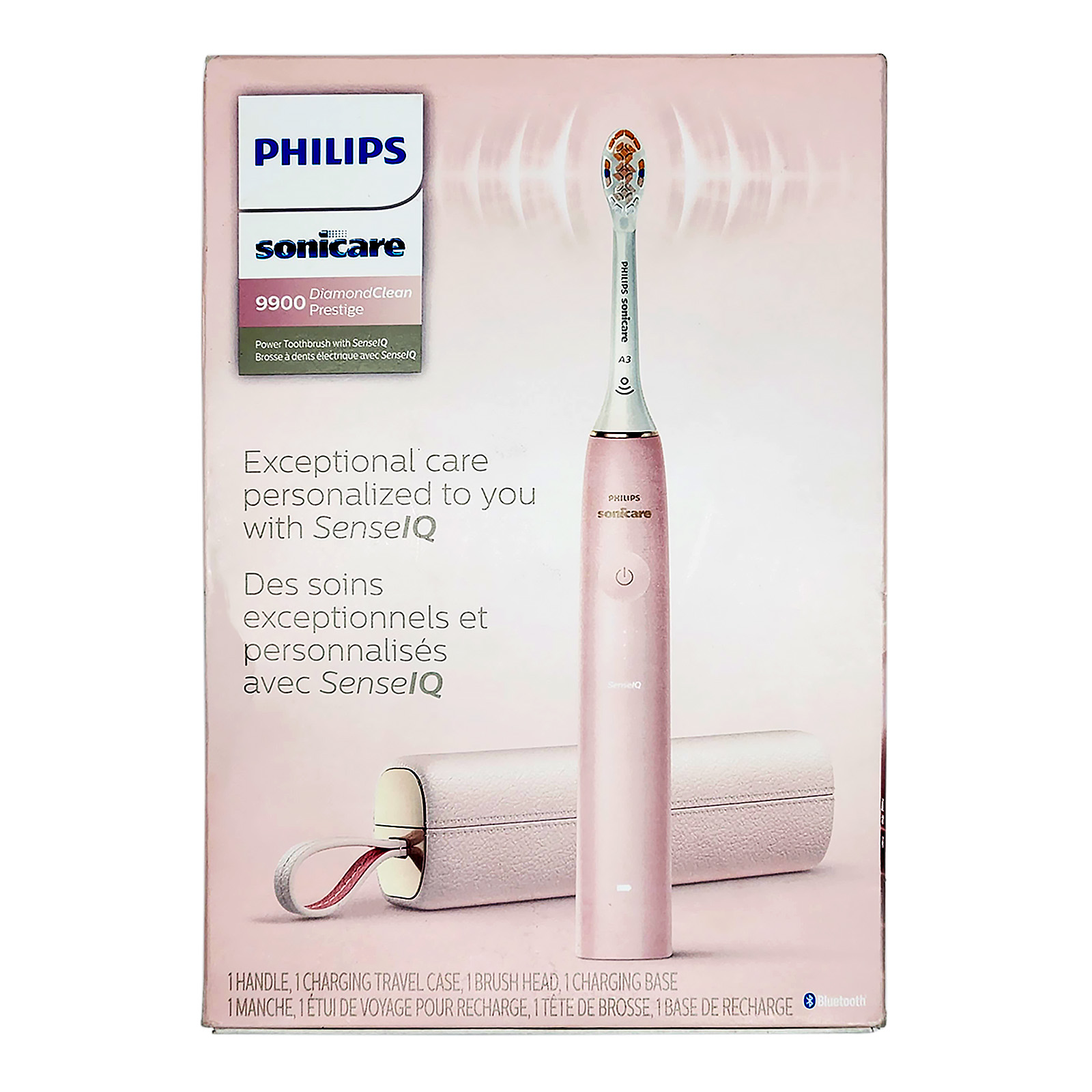 Philips Sonicare Prestige 9900 Cordless Electric Toothbrush - Pink