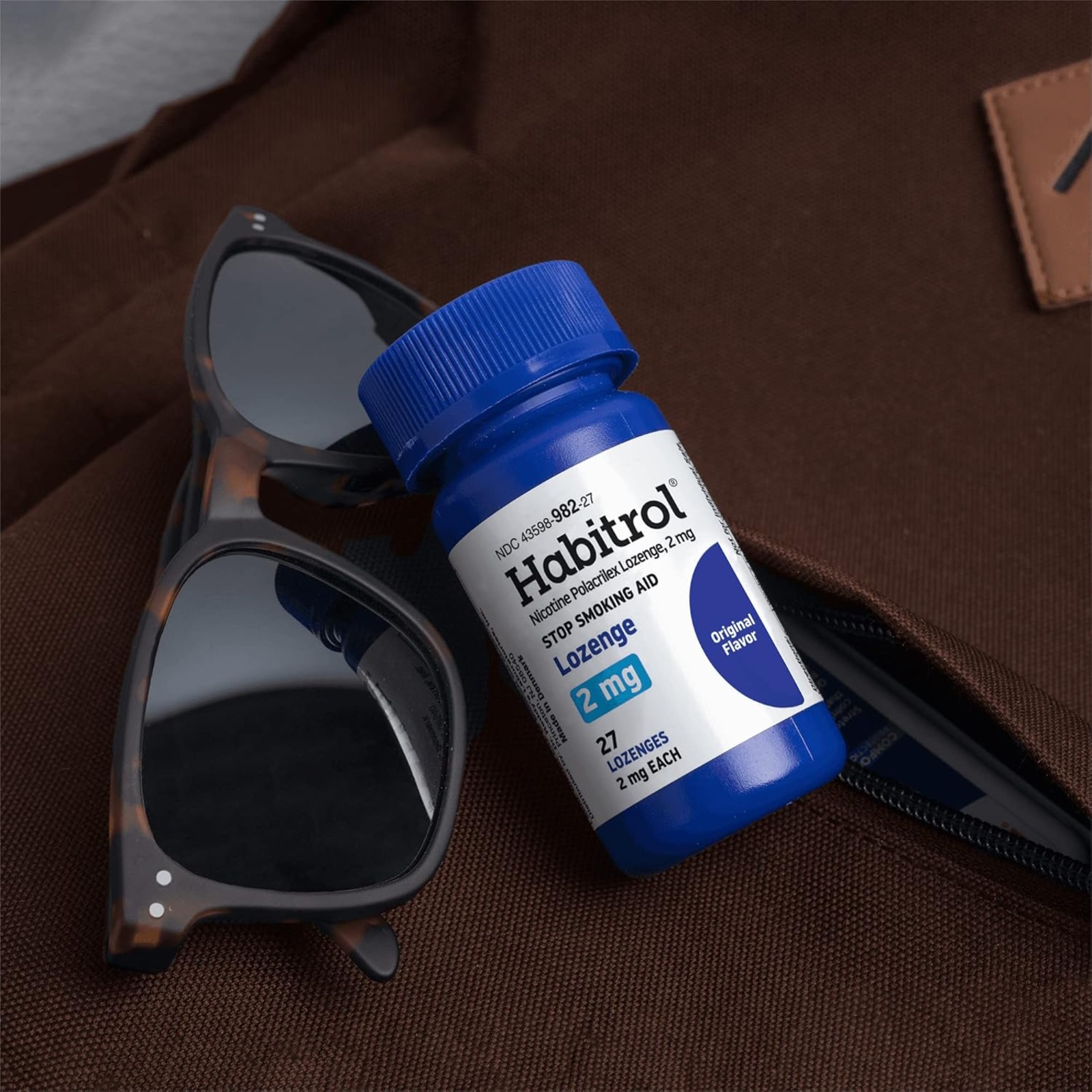 Habitrol Nicotine Lozenges 2 mg Original Flavor - 135 Count - Stop Smoking Aid - Reduce Cravings and Withdrawal Symptoms