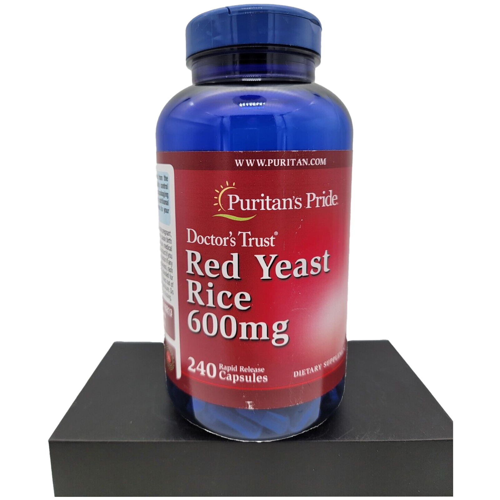 Puritan's Pride Red Yeast Rice 600 mg 240 Capsules