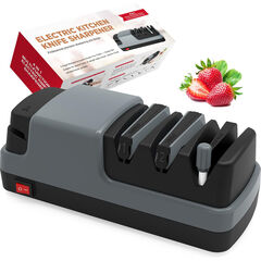 YOORLEAY Electric Knife Sharpener- 4 in 1 Electric Knife Sharpeners