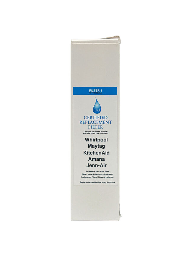 CERTIFIED REPLACEMENT FILTER (CRF) - W10295370A water filter replacement for EDR1RXD1, Filter 1, KAD1RXD1, Compatible with Kenmore 46-9930, 46-9081 Pack of 1