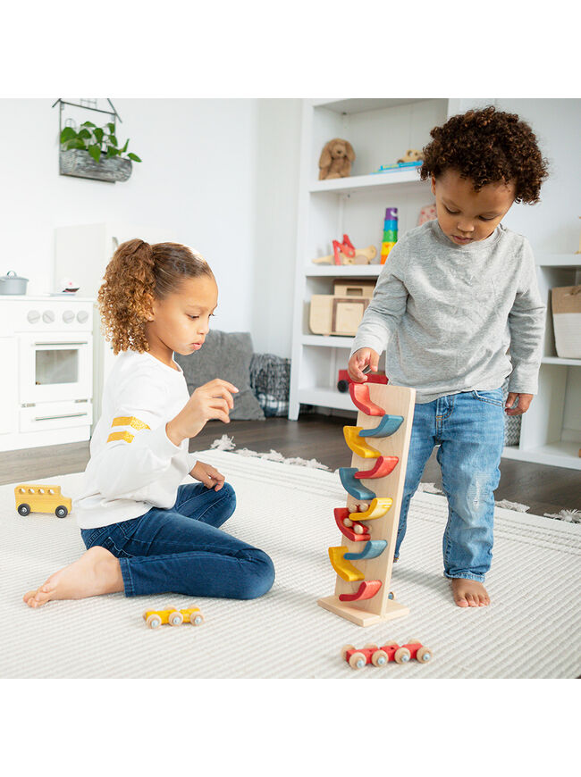 American Made Wooden Toy Mini Car Roller - Several Color Options