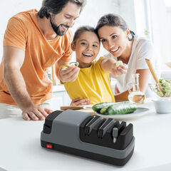YOORLEAY Electric Knife Sharpener- 4 in 1 Electric Knife Sharpeners