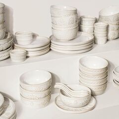 Artena Salad Plates Set of 4, 8.5in Appetizer & Dessert Plates-Multiple Patterns
