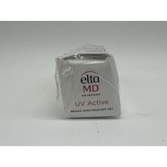 EltaMD UV Active Mineral Sunscreen with Zinc Oxide, Water Resistant Sunscreen SPF 50+ Up to 80 Minutes, Oil Free SPF for Face and Body, 3.0 oz Tube