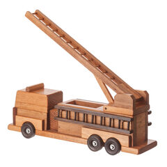 American Made Wooden Toy - Fire Truck - Several Color Options 