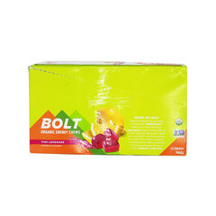 PROBAR - BOLT Organic Energy Chews Pink Lemonade Organic Healthy Natural Energy Fast Fuel Gummies