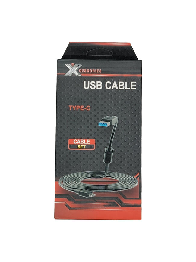 Xcessories USB-A to USB-C Type-C Fast Charging Data SYNC Cable Cord 5FT