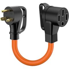 EV Charger Adapter Cord: NEMA TT-30P to 14-50R Charger 3 Prong 30AMP Dryer to 50 AMP EV Conversion Adapter Only Compatible with Tesla Gen 2 Charger ETL & UL Listed