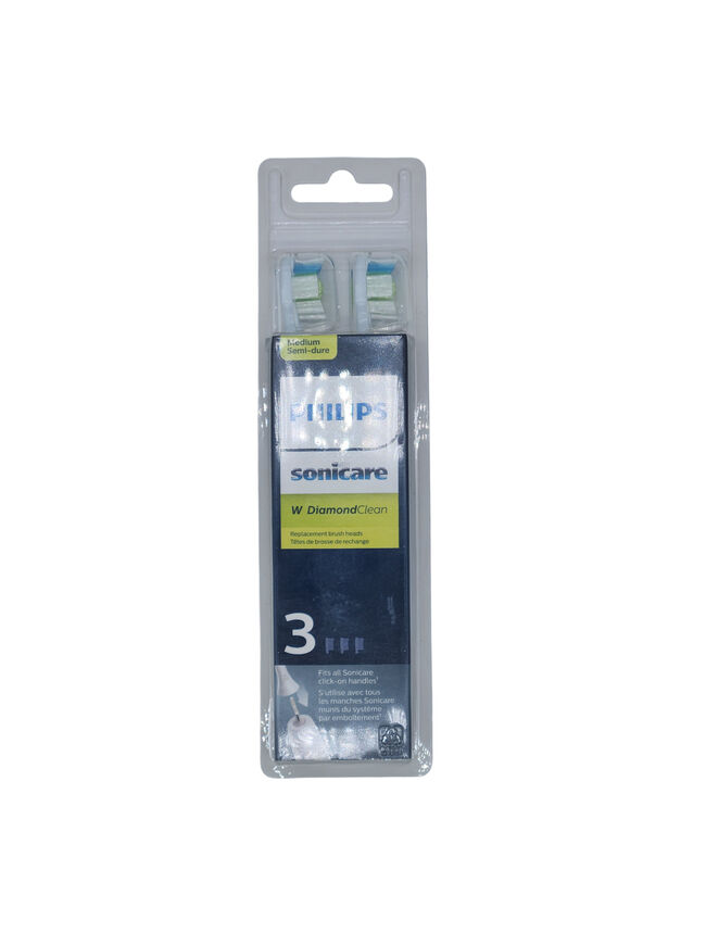 Philips Sonicare DiamondClean Replacement Electric Toothbrush Head - HX6063/65 - White - 3pk