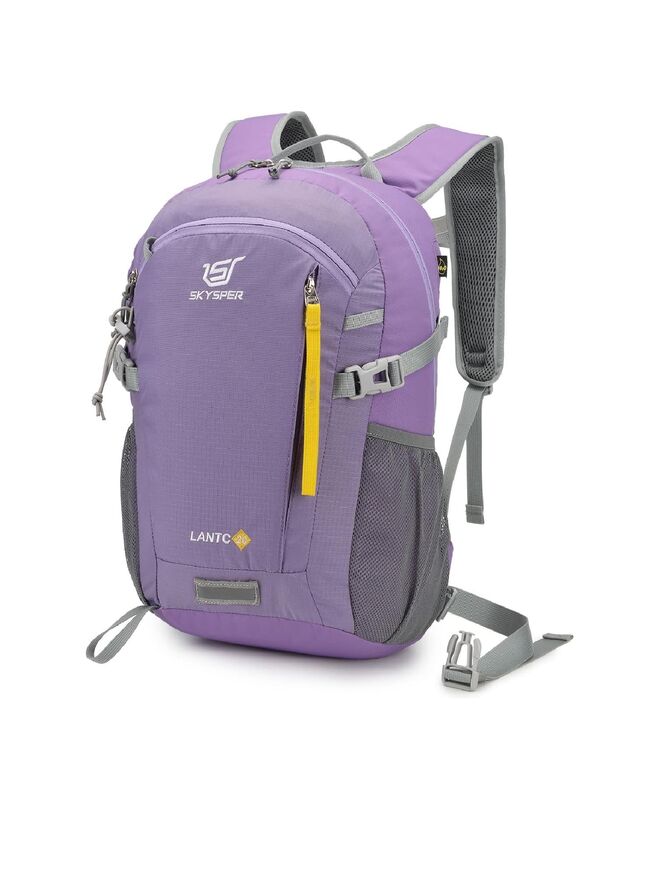 SKYSPER Small Hiking Backpack, 20L Lightweight Travel Backpacks Hiking Daypack for Women Men (Purple)