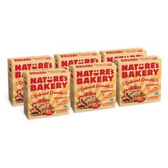 Nature's Bakery Oatmeal Crumble Bars - Strawberry - Case of 6 Boxes - 6 Bars in Each Box (36 Bars)