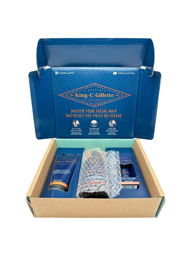 King C. Gillette Men's Beard Care Gift Kit