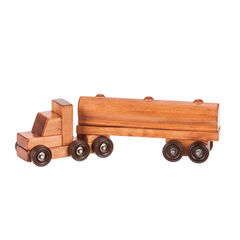 American Made Wooden Toy Tank Truck – Small