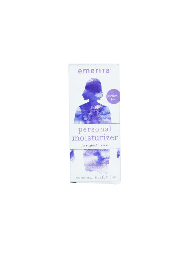 Emerita Personal Moisturizer | Intimate Skin Care for Vaginal Dryness | Water Based with Calendula & Vitamin E | 4 fl oz