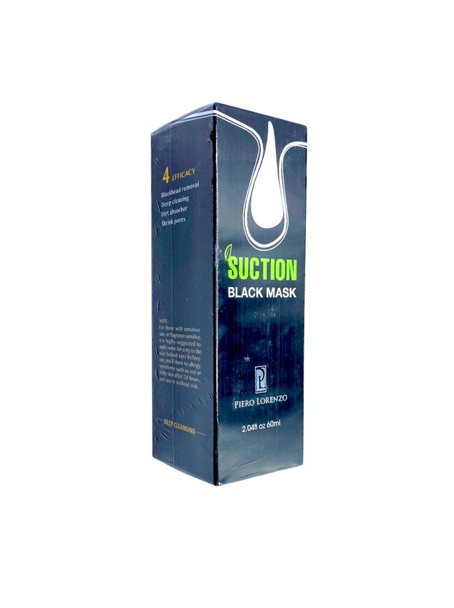 Piero Lorenzo Suction Black Mask 2 Fl. Oz.