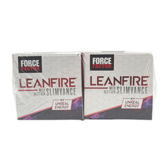 FORCE FACTOR LeanFire with Next-Gen SLIMVANCE - Advanced Energy Pills - 120 Capsules - 2 Pack