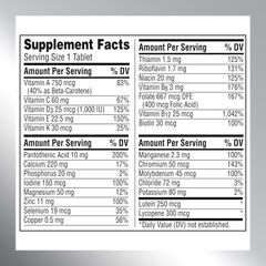 Centrum Minis Silver Multivitamin Tablet for Adults 50 Plus, 320 Ct Exp 08/2026