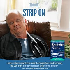 Breathe Right Nasal Strips | Extra Strength | Clear Nasal Strips | For Sensitive Skin | Help Stop Snoring | Drug-Free Snoring Solution & Nasal Congestion Relief Caused by Colds & Allergies | 26 Count