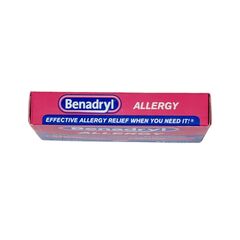 Benadryl Allergy Relief Ultratabs 24 Tablets Exp 08/2026 NEW SEALED
