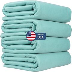 AbsorbEase® Washable Underpads 34"x36" - Waterproof, Ultra-Absorbent Incontinence Bed Pads for Adults, Seniors, Kids, Pets, Reusable Pee Pads, Odor Neutralizing, Latex-Free, USA Made (Pack of 4)