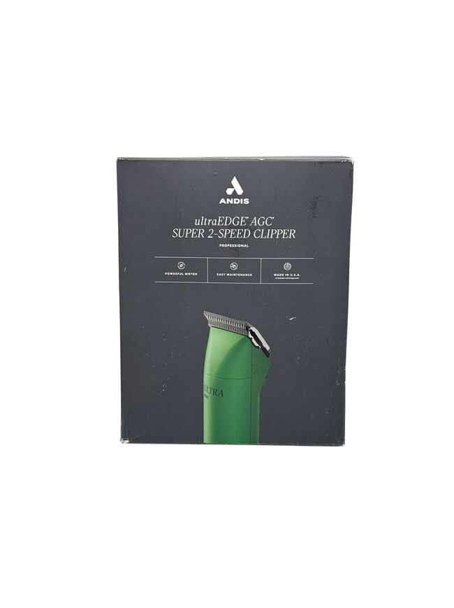 Andis 24715 Professional UltraEdge Super 2-Speed Detachable Blade Clipper – Green