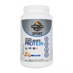 Garden of Life Sport Organic Plant-Based Protein Vanilla 28.4 Oz Powder