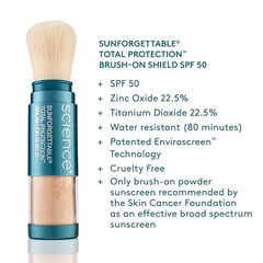 Colorescience Brush-On Sunscreen Mineral Powder for Sensitive Skin  Tan Multipack