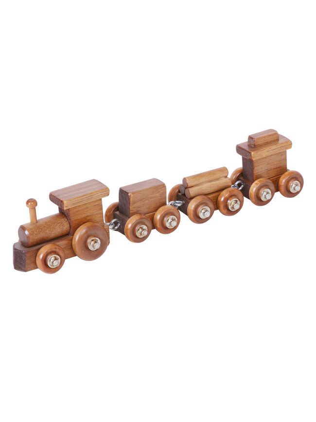 American Made Wooden Toy Train - Small - Several Color Options