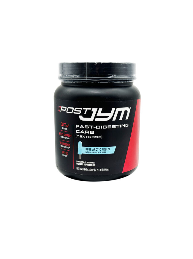 Post JYM Fast-digesting Dextrose Carbohydrates - Blue Arctic Freeze - 2.2 lbs