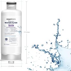 Amazon Basics Replacement Samsung DA97-17376B, HAF-QIN/EXP Refrigerator Water Filter, 1-Pack, Premium Filtration