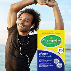 Culturelle Men's Daily Health Probiotics, Supports Digestive and Immune Health, 30 Count