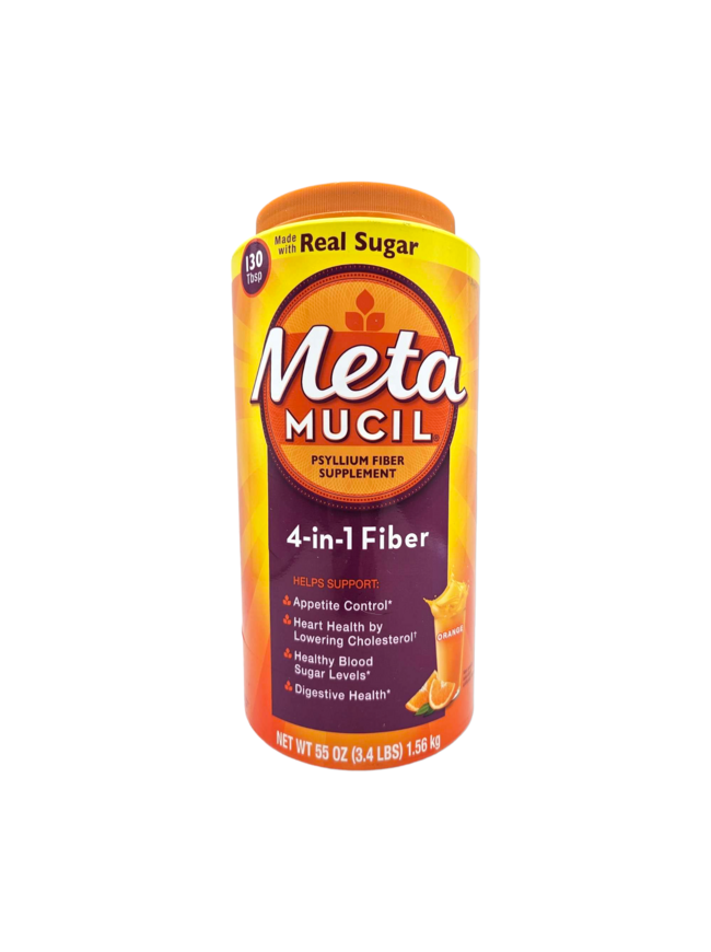 Metamucil 4-in-1 Fiber for Digestive Health 130 Servings