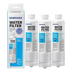 SAMSUNG DA29-00020B Genuine Filter for Refrigerator Water and Ice, Carbon Block Filtration for Clean, Clear Drinking Water, 6-Month Life, HAF-CIN/EXP (Choose Pack)