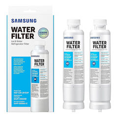 SAMSUNG DA29-00020B Genuine Filter for Refrigerator Water and Ice, Carbon Block Filtration for Clean, Clear Drinking Water, 6-Month Life, HAF-CIN/EXP (Choose Pack)