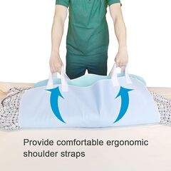 AGOOLIIU 2 Pack Bed Pads for Incontinence Positioning Bed Pad with Handles for Lift and Transfer Reusable Waterproof Bed Pads Washable Incontinence Bed Pads for Elderly Hospital Home Care 36” × 34”