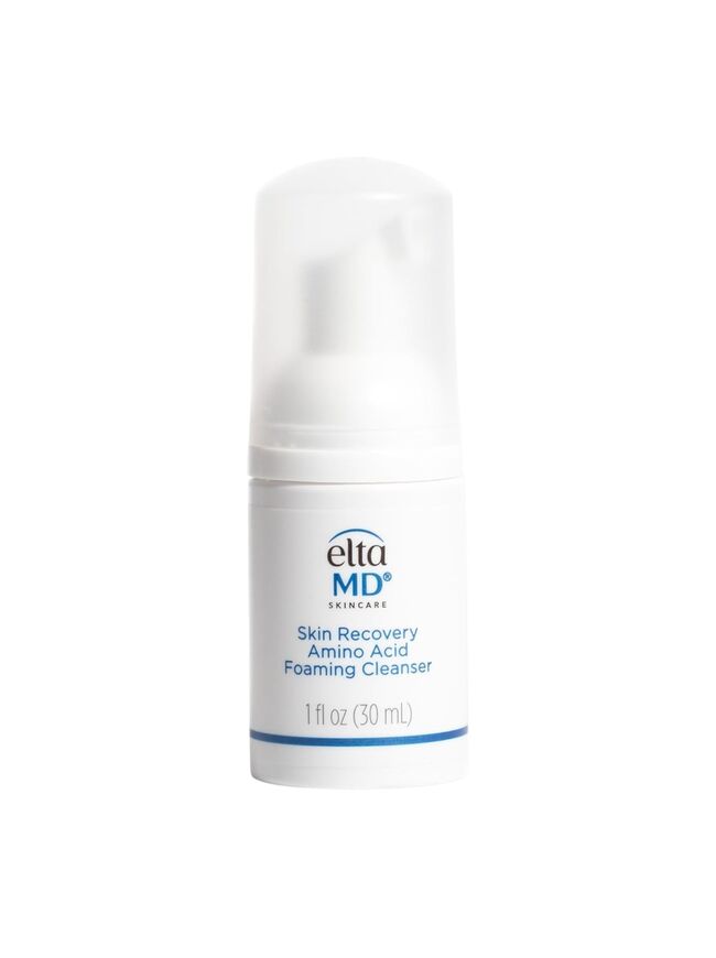 EltaMD Skin Recovery Amino Acid Foaming Facial Cleanser, Gentle Face Cleanser for Sensitive Skin 1Fl OZ