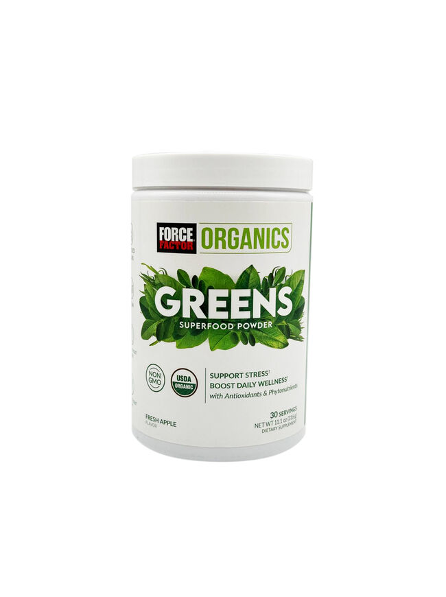 Force Factor Organics Greens Superfood Powder - 11.10 oz - 30 Servings 