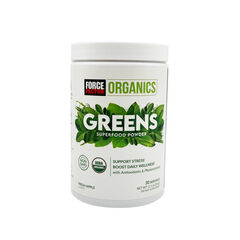 Force Factor Organics Greens Superfood Powder - 11.10 oz - 30 Servings 