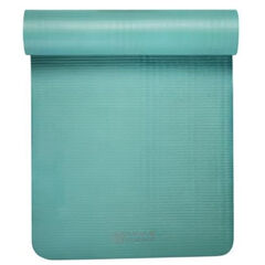 Gaiam Essentials Thick Yoga Mat Fitness & Exercise Mat with Easy-Cinch Yoga Mat Carrier Strap, 72"L x 24"W x 2/5 Inch Thick