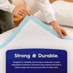 50 x PULP Premium Incontinence Bed Pads 36" x 36" | Extra Large Disposable Underpads | Heavy Duty & Ultra Absorbent Leak Proof Chucks Pads for Adults, Children, Babies & Pets | FSA & HSA Eligible